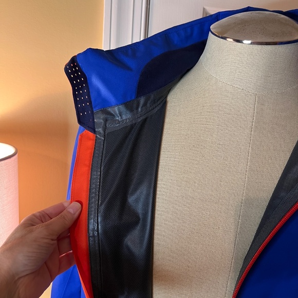 NEW Men's Polo Ralph Lauren Performance Rain Jacket Windbreaker Blue Size MEDIUM - Picture 3 of 8